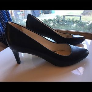 Cole Haan | Grand Os Black Leather Pumps Size 9